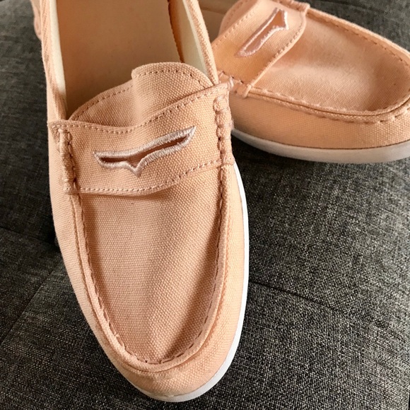 Cole Haan Shoes - Cole Haan peach loafers size size 11b. Like new.
